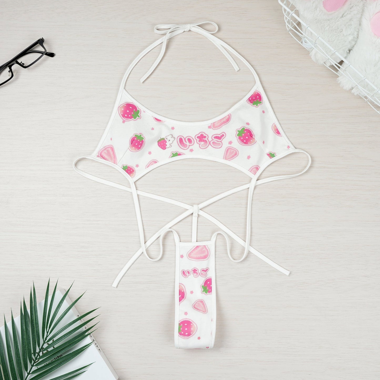 Strawberry Printed Jumpsuit UB99412