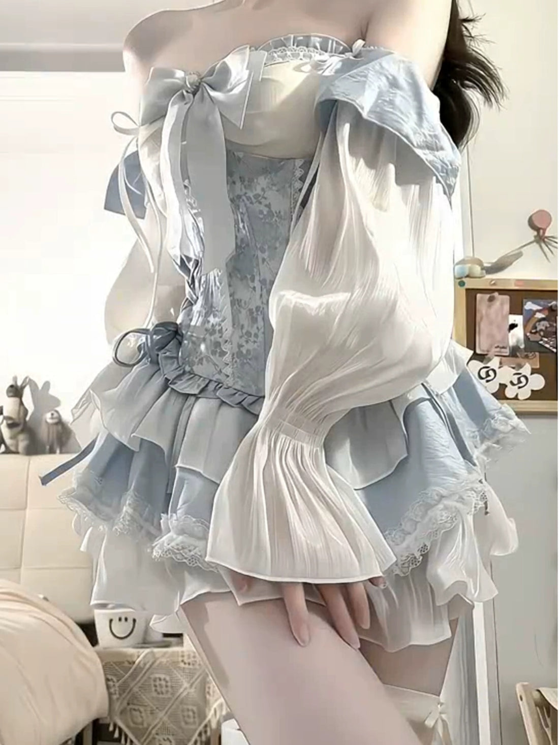 Blue Princess Dress UB98753
