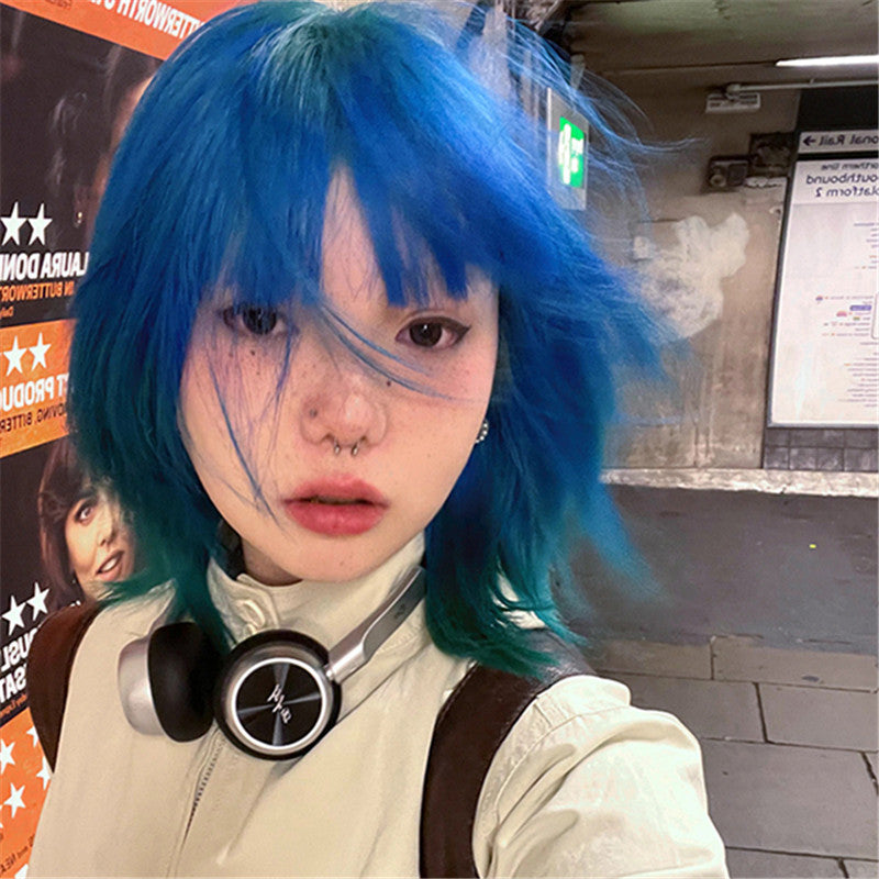 Y2k Blue Gradient Wig UB99215