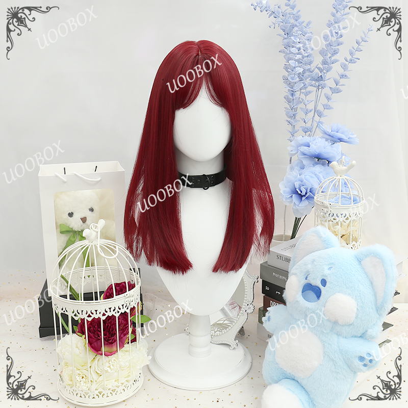 Original Red Straight Wig PL2420