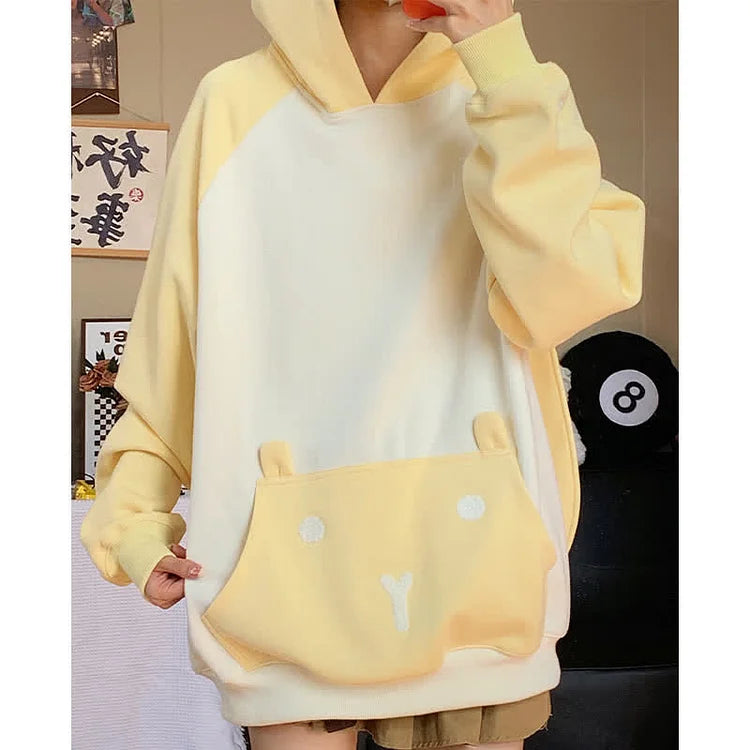 Bunny Ears Casual Hoodie UB98558