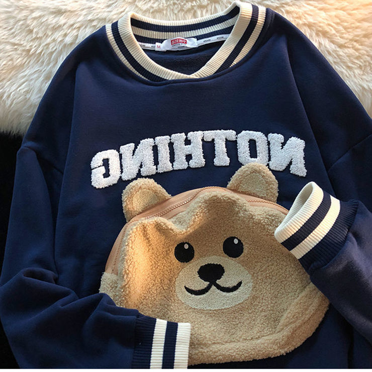 Cute Plush Bear Hoodie UB98546