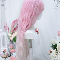 Lolita Pink Gradient Curly Wig UB98857