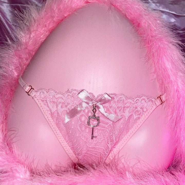 Y2K Printed Hollow Briefs UB98955