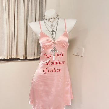 Pink Suspender Dress UB98634
