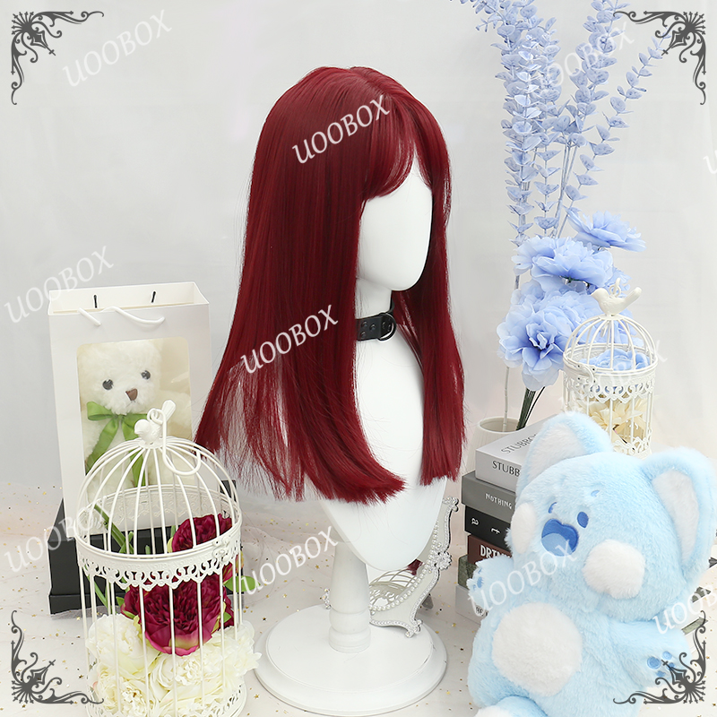 Original Red Straight Wig PL2420
