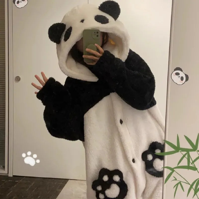 Panda Plush Pajamas Set UB98980