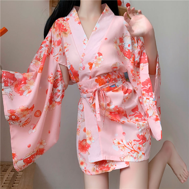 Japanese Cherry Blossom Kimono UB98309