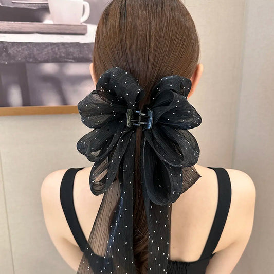 Black Bow Hairpin UB98584