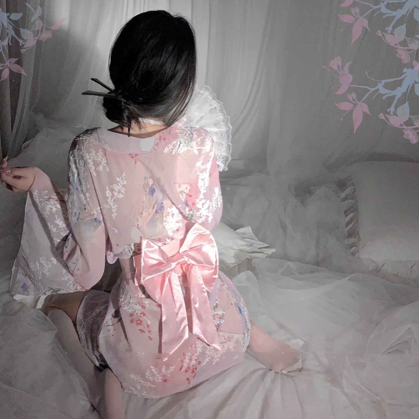 Pink Pajama Set   UB98378