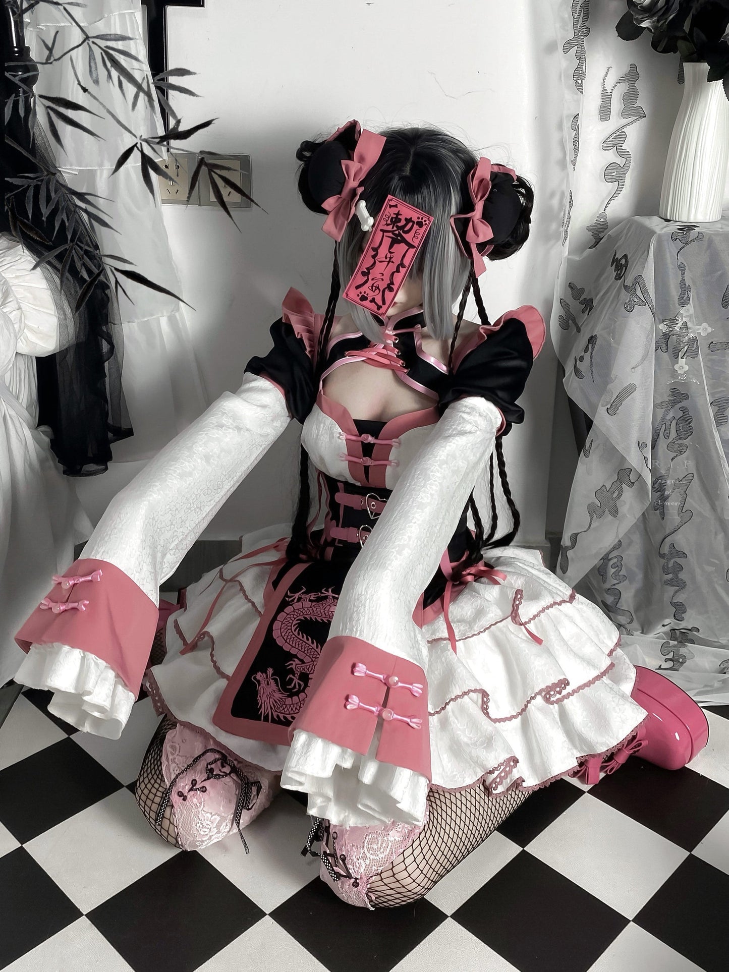 Cute Chinese style lolita dress UB98248
