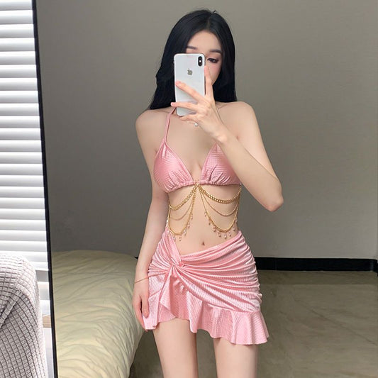 Pink Chain Bikini UB99152