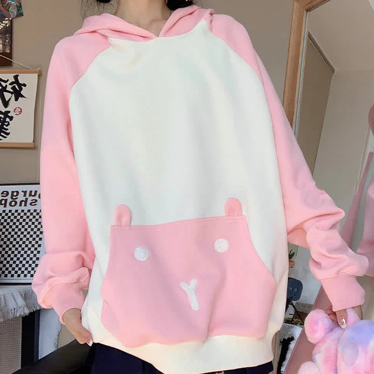 Bunny Ears Casual Hoodie UB98558