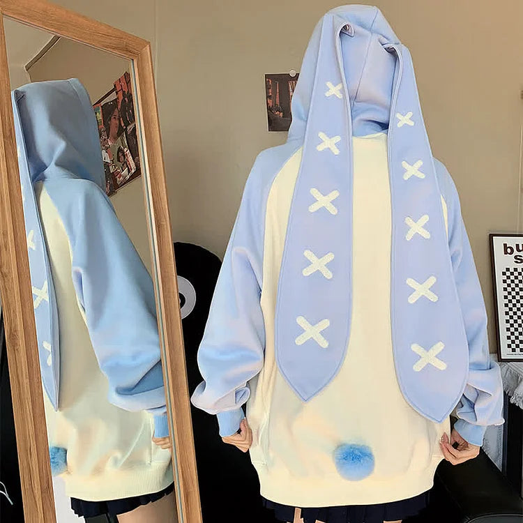 Bunny Ears Casual Hoodie UB98558