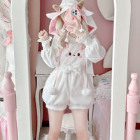 Cute Lolita Bear Suspenders UB98944