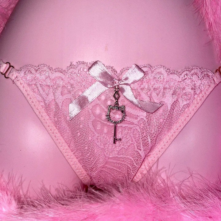 Y2K Printed Hollow Briefs UB98955