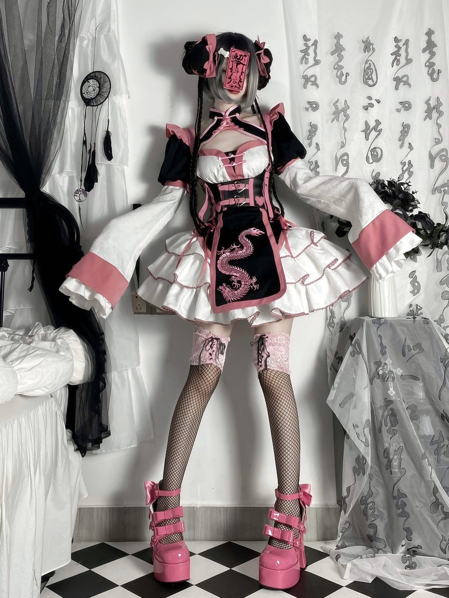 Cute Chinese style lolita dress UB98248