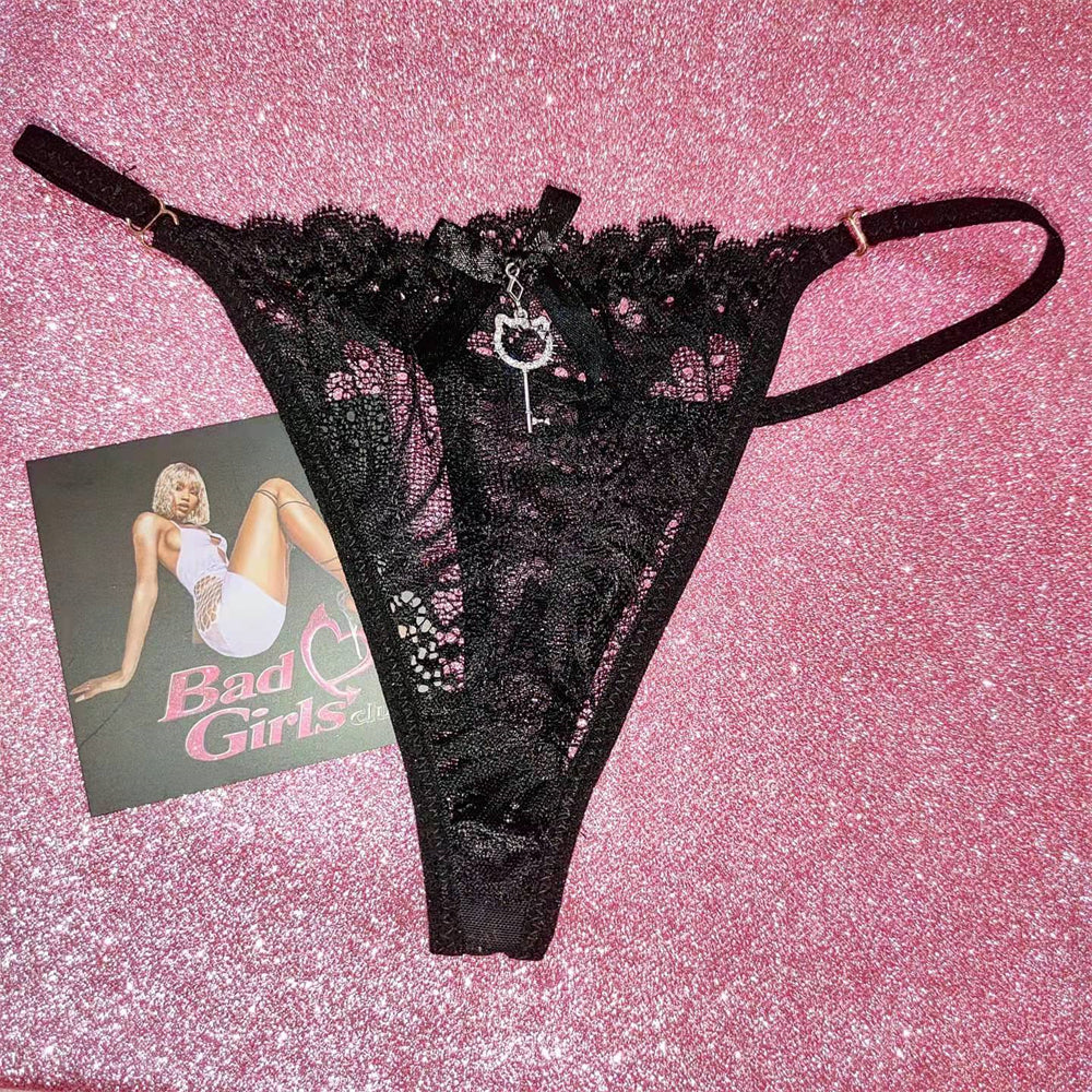 Y2K Printed Hollow Briefs UB98955