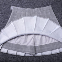 [@jessicabelkin] "CHIC PLAID" PLEATED SKIRT K052801REVIEW