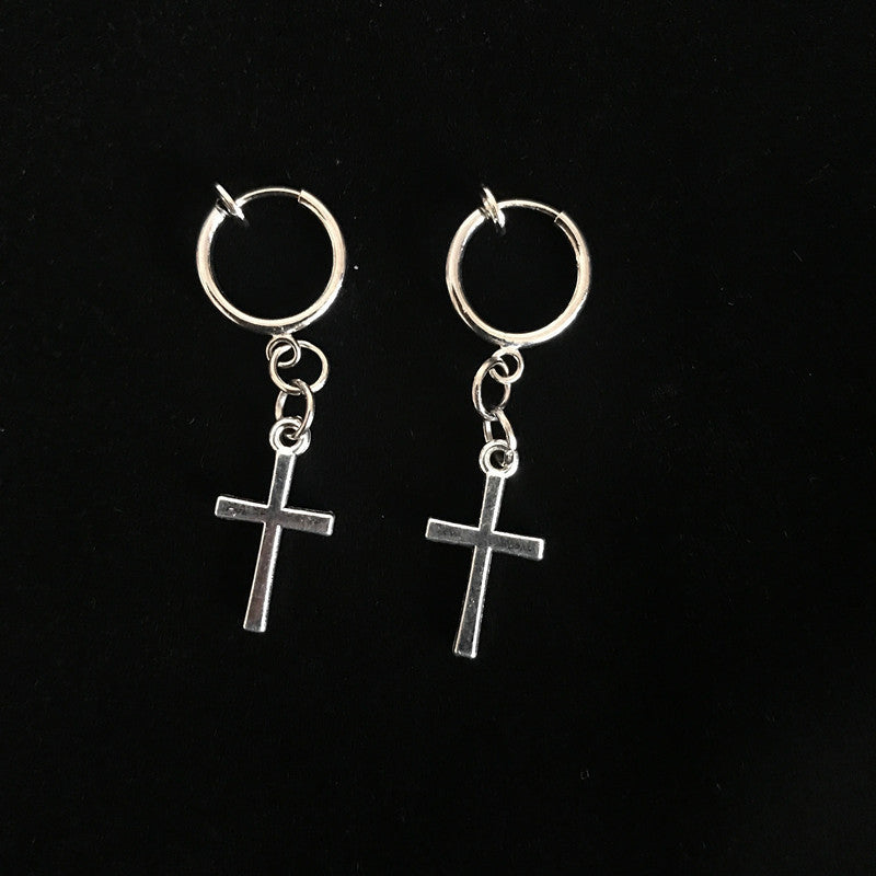 Love Cross Earrings EV4163