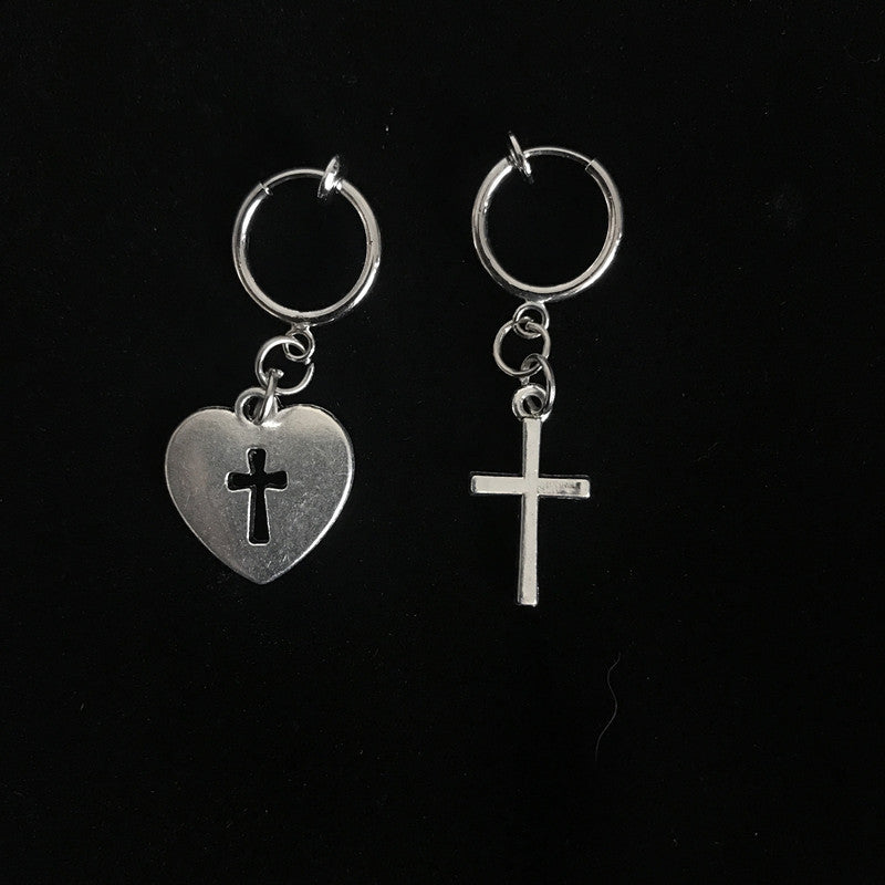 Love Cross Earrings EV4163