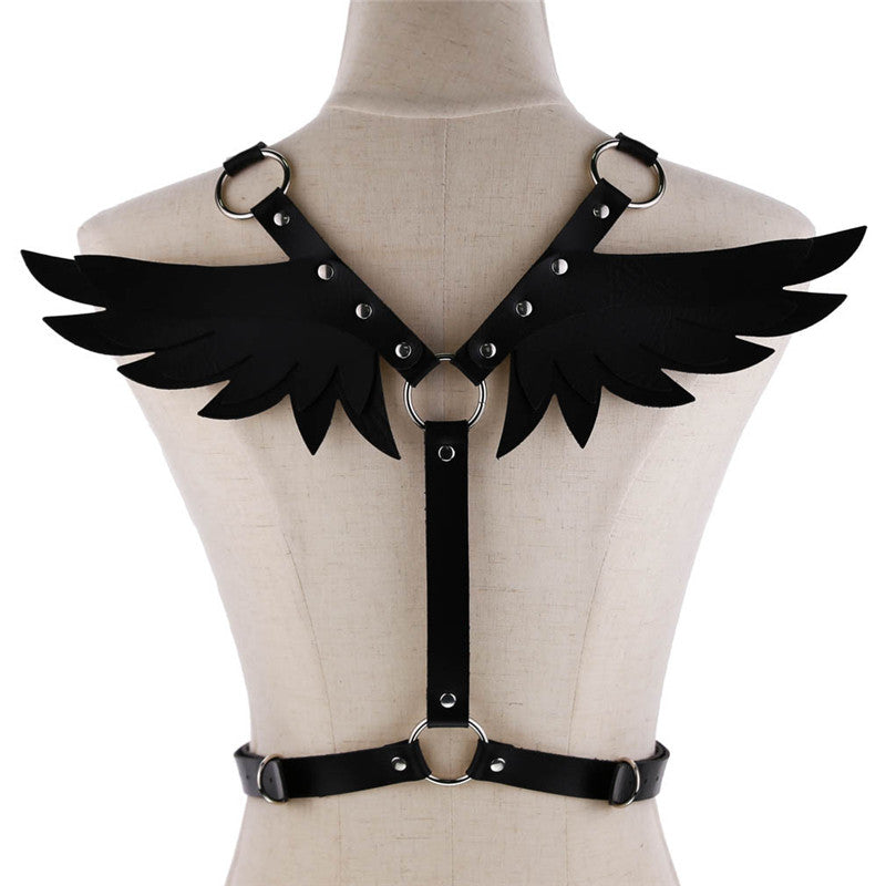 [@izabela_zabielska] "Angel Wing" Strap Set Body Straps Girdle Y040102