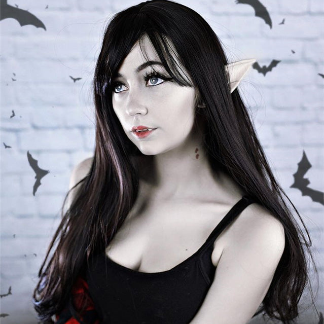 “BLACK LONG STRAIGHT” WIG D052109