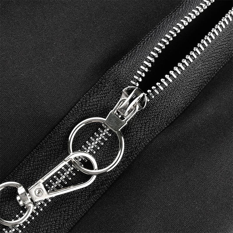 [@klaudiabieszcz ] "ZIPPERED CHAIN SEXY" TUBE TOP Y021407