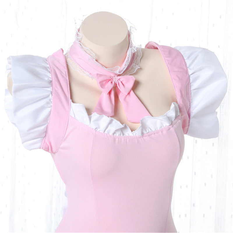LINGERIE PINK MAID OUTFIT UB3408
