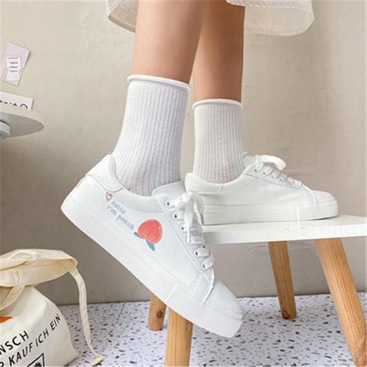WHITE PEACHES WHITE SHOES UB3383