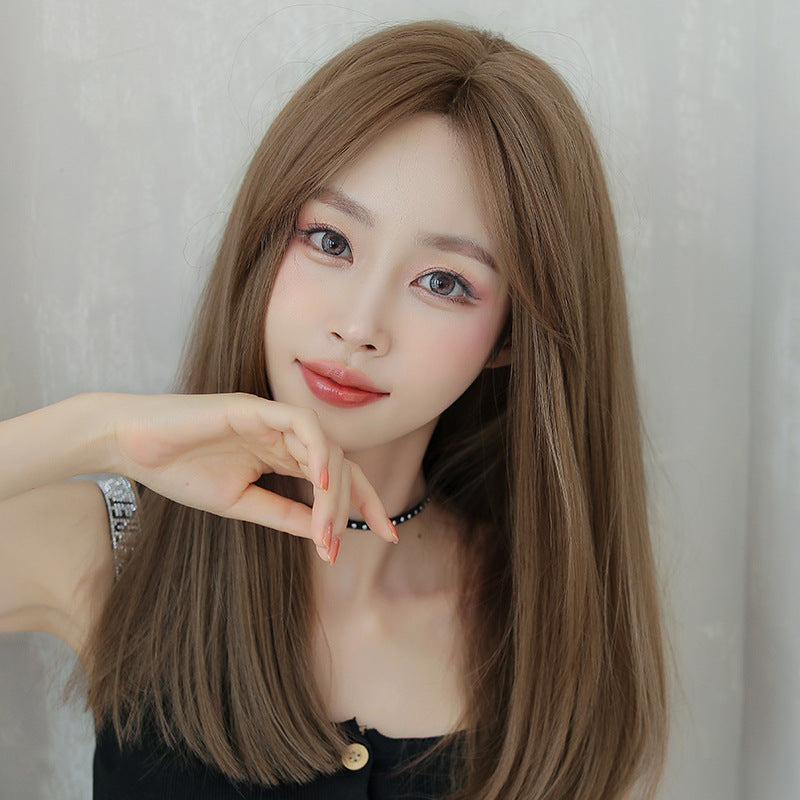 "BROWN LONG STRAIGHT" WIG H041907
