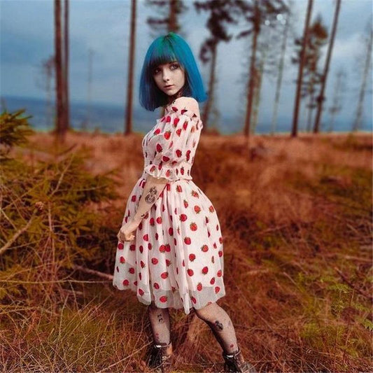 "STRAWBERRY" DRESS N081408