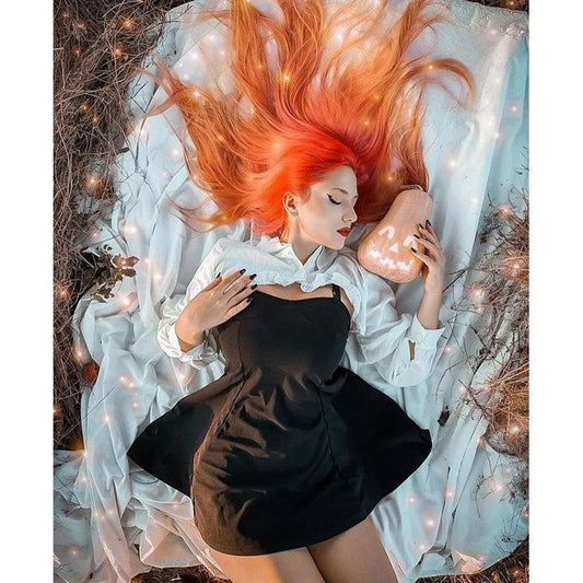 "WHITE HALF" SHIRT / DRESS N092305