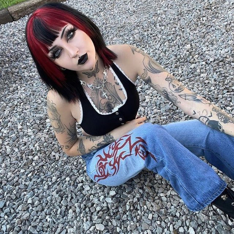 PUNK VINTAGE METAL CROSS NECKLACE UB2471