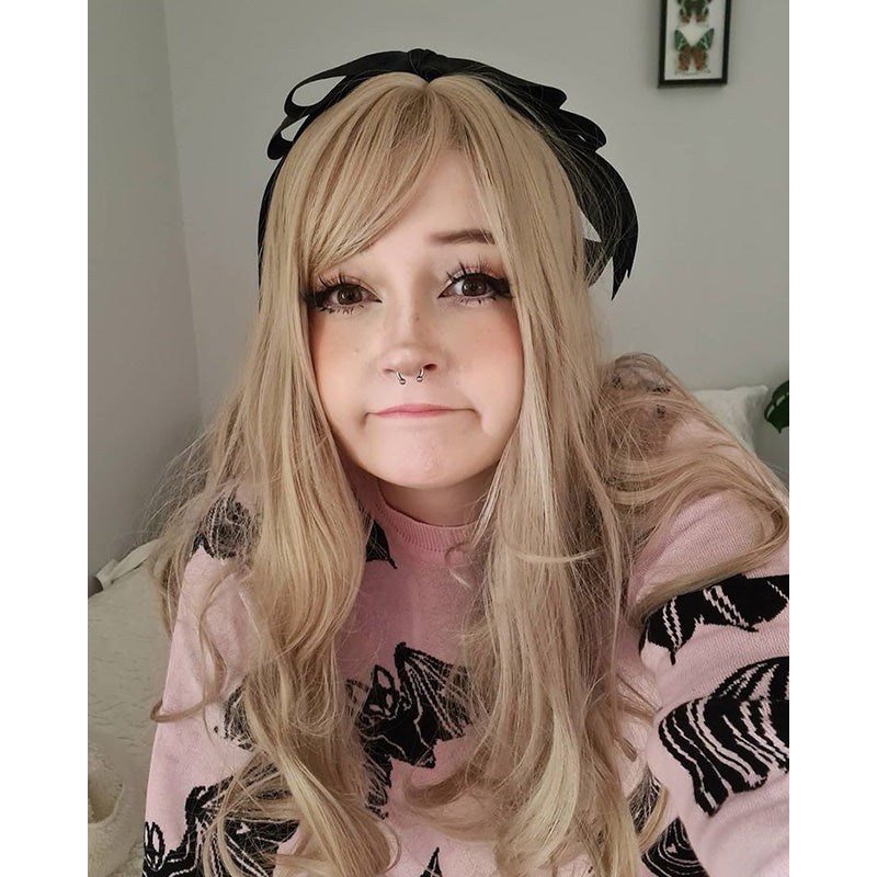 "LOLITA BLONDE LONG CURLY" WIG Y040301