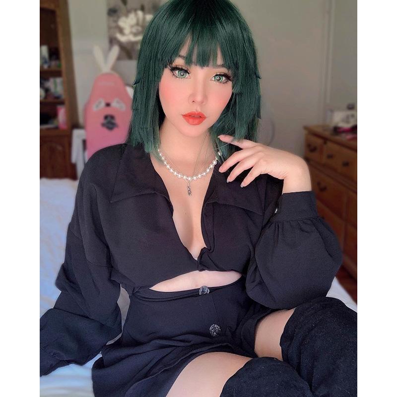 [@_chibikaty] "BLACK TWISTED SHIRT" DRESS N102807