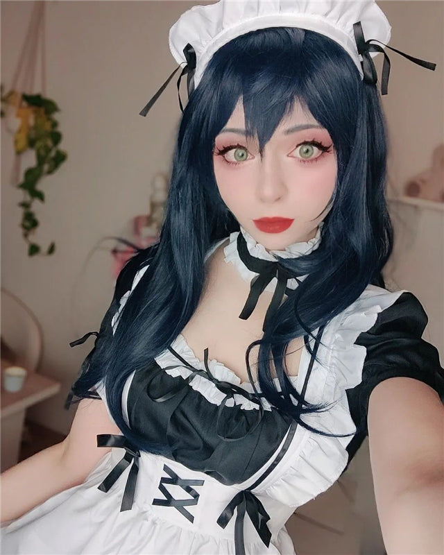 "CUTE LOLITA BLACK WHITE" MAID OUTFIT N010802