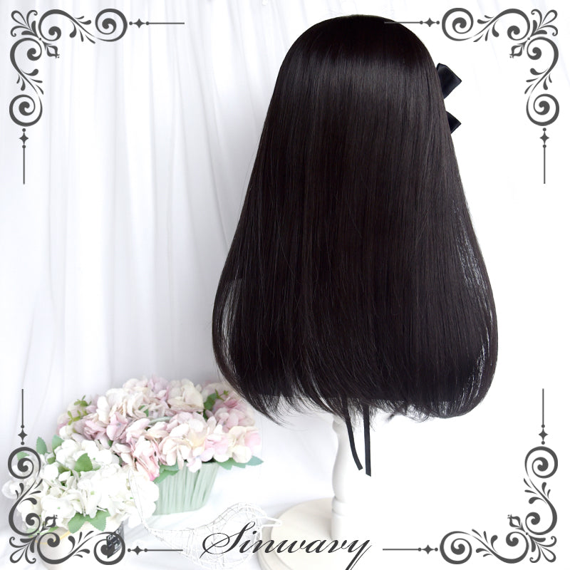 SWEET SPICY BLACK POWDER COLOR MATCHING WIG UB97013