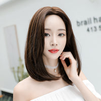 "FOUR COLOR REALISTIC MID-LENGTH STRAIGHT" WIGS H041911
