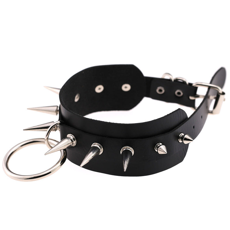 "Harajuku Rivet" Clavicle Chain Necklace Y040604