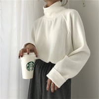 [@fatty_side] "CHIC RETRO TURTLENECK" PULLOVER KNIT TOP K090801REVIEW