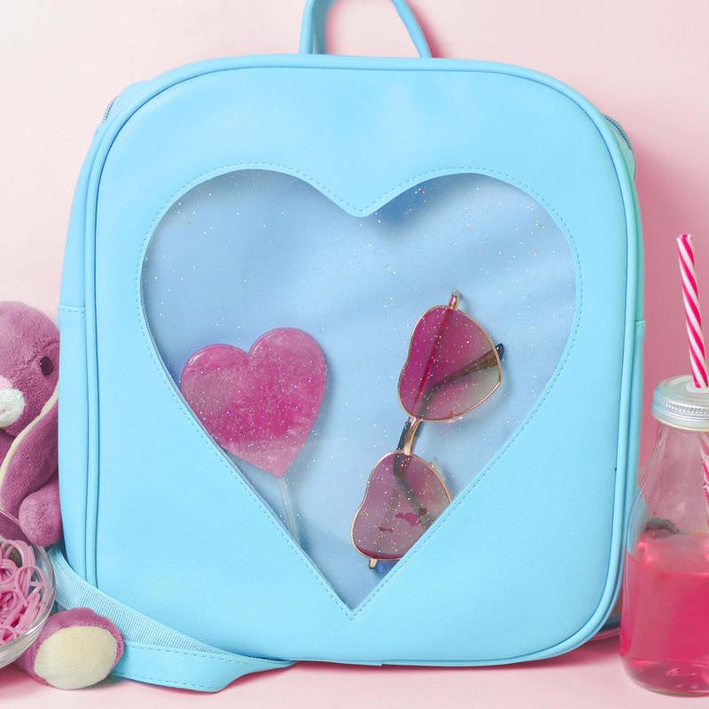 "TRANSPARENT HEART" BACKPACK W010520