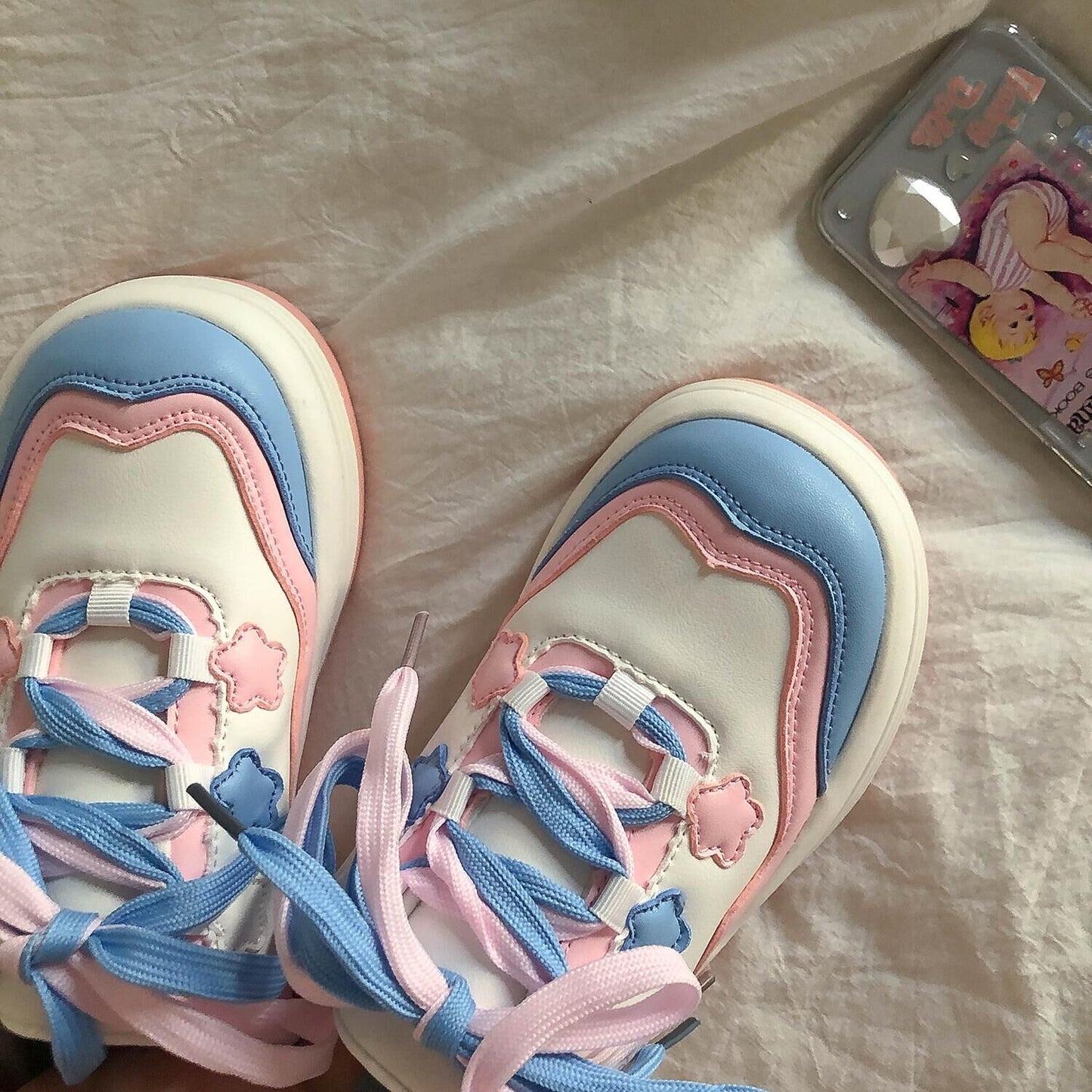 CASUAL CUTE PINK SNEAKERS UB97006