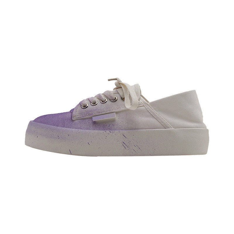 PURPLE INKJET CANVAS SHOES UB3387