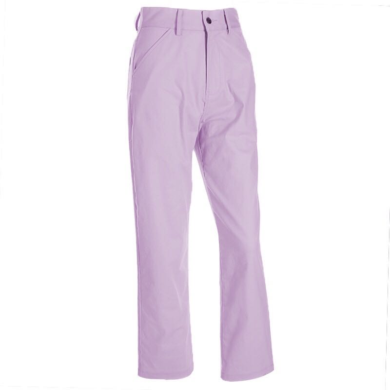 [@missjaydenb] "PURPLE SIDE POCKET HIGH WAIST" OVERALLS PANTS K050301REVIEW