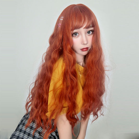 "CUTE ORANGE" WIG Y040316