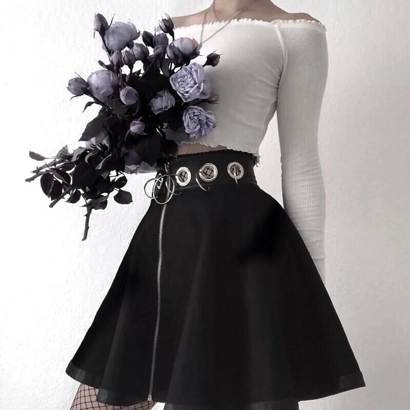 [@thewitchofhorrorx] "PUNK RING" SKIRT W010421REVIEW