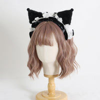 Little Devil Kuromi Lace Bow Headband UB6279