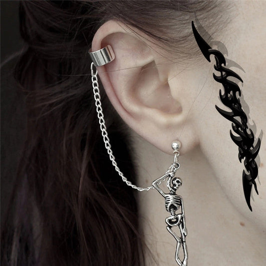 Punk Skull Earrings EV4158