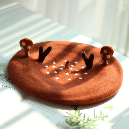 "SIKA DEER CUTE EAR" BERET K061410